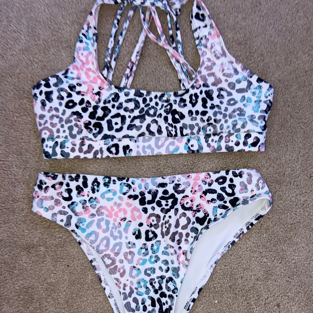 Leopard bathing suit